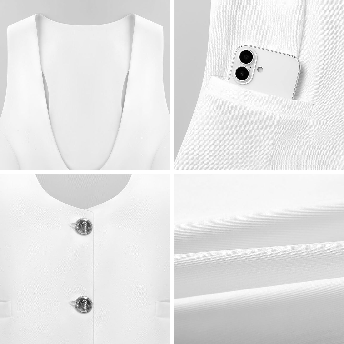 Women's Suit Vest(All-Over Printing)