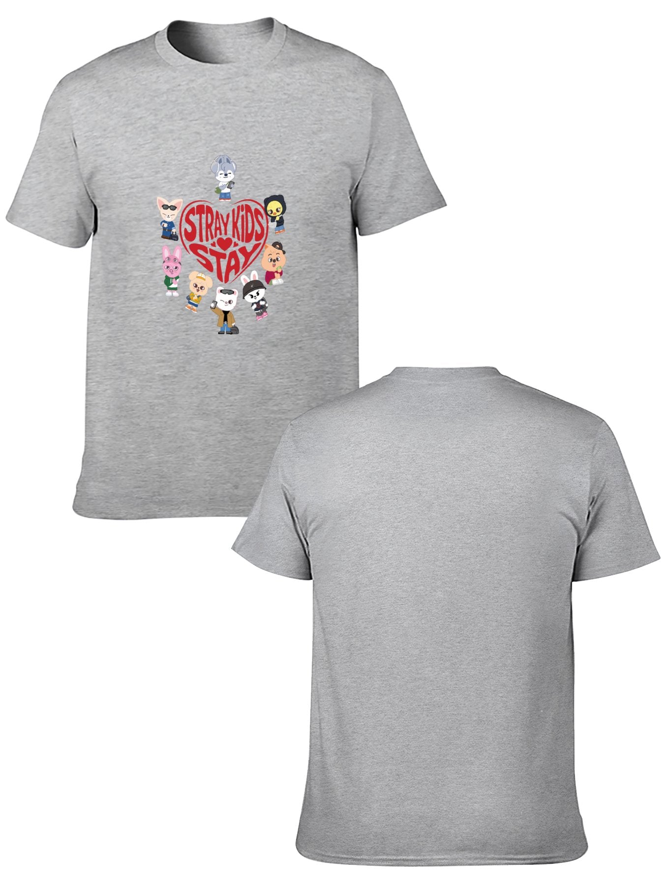 Stray Kids SKZOO Stay T-Shirt | Double-Sided DTF Print 100% Cotton Tee