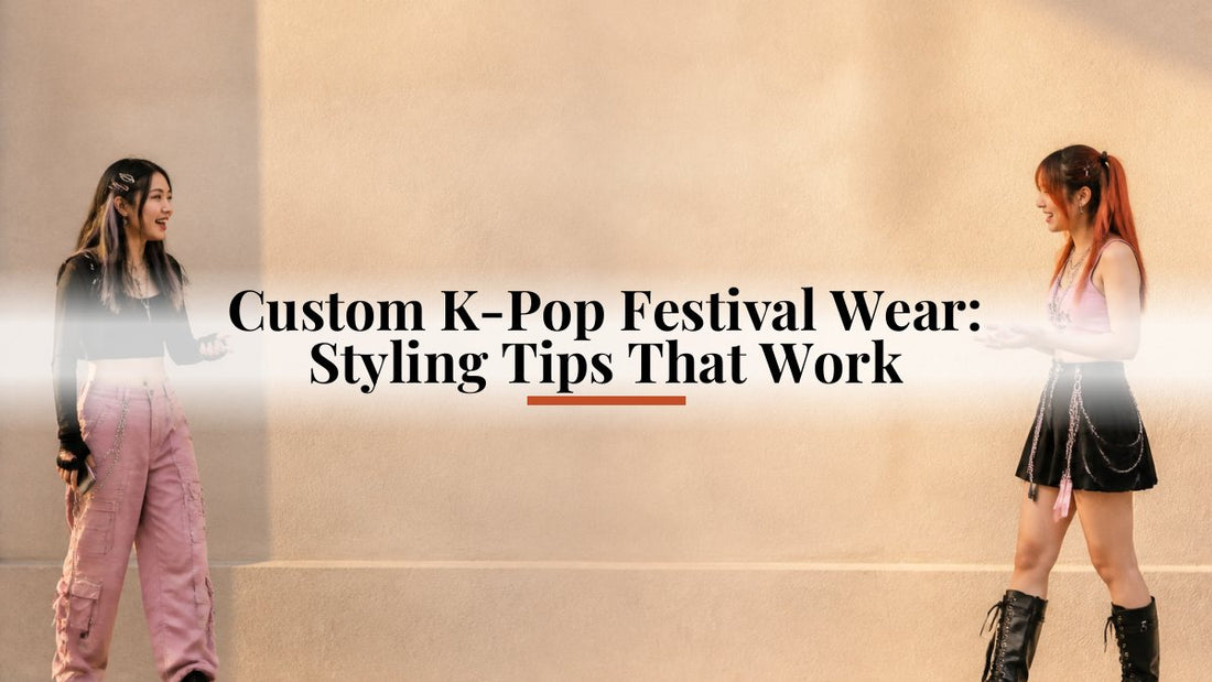 Custom K-Pop Festival Wear: Styling Tips That Work