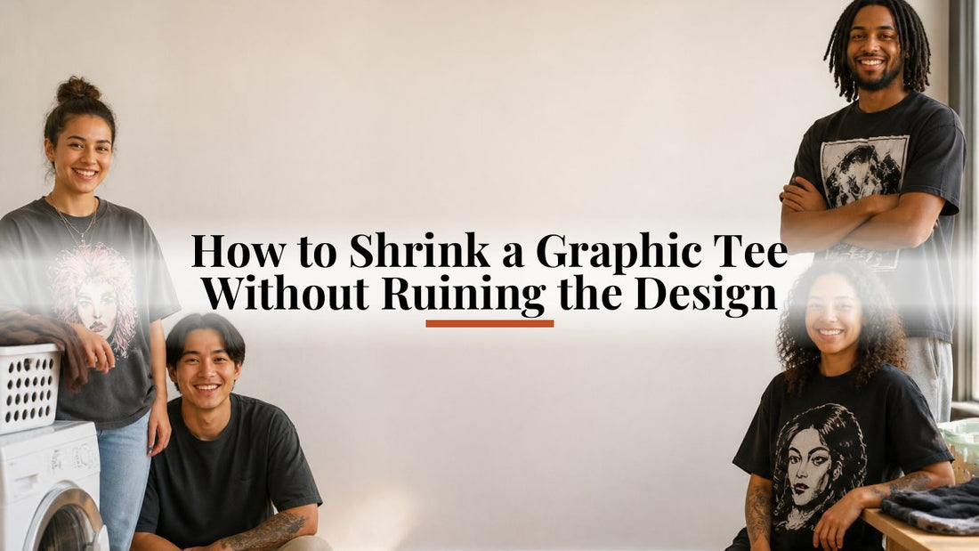 How to Shrink a Graphic Tee Without Ruining the Design