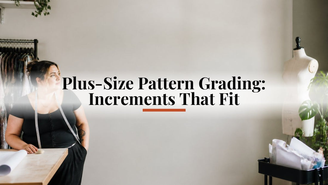 Plus-Size Pattern Grading: Increments That Fit