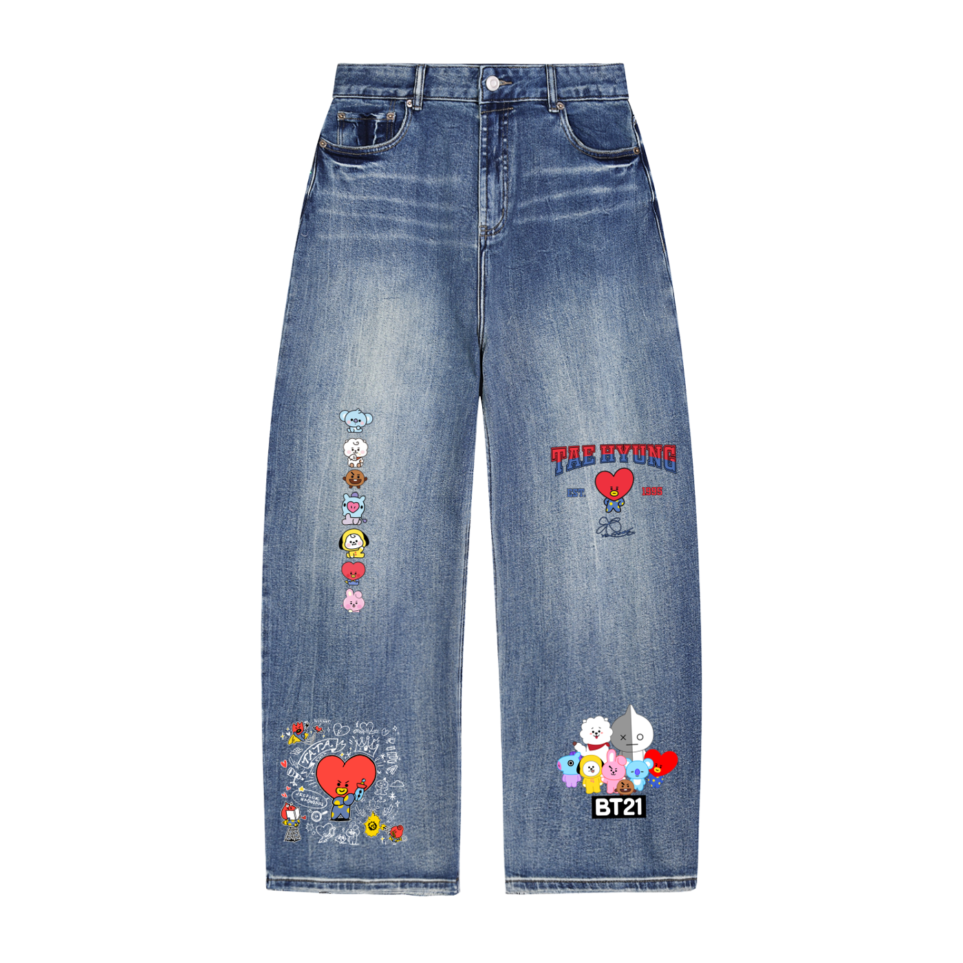 Denim | Main Character Wide-Leg & Distressed Jeans