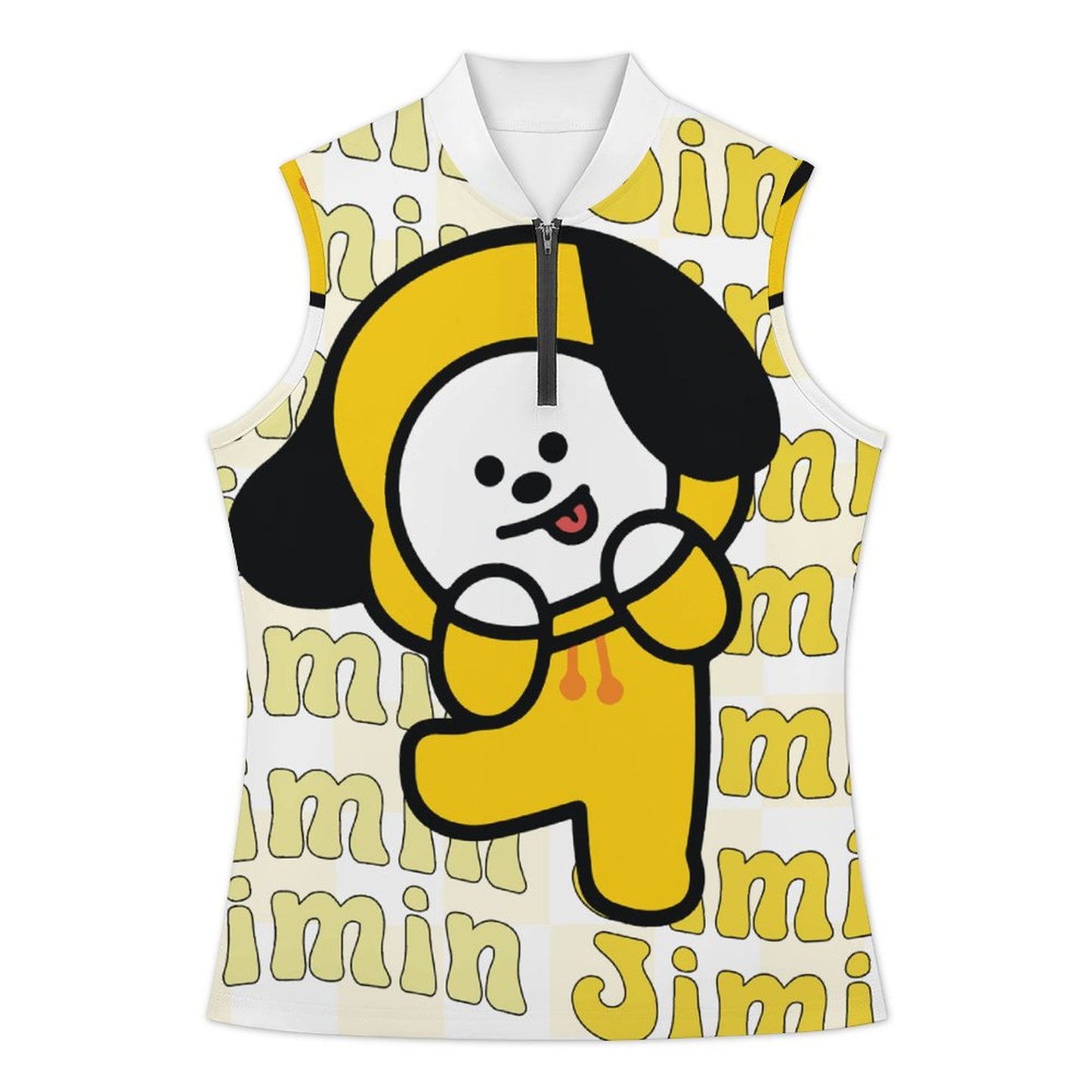 BT21 Chimmy Jimin Women's UPF50+ Golf Tank Top | K-Pop Fan Merch All-Over Print