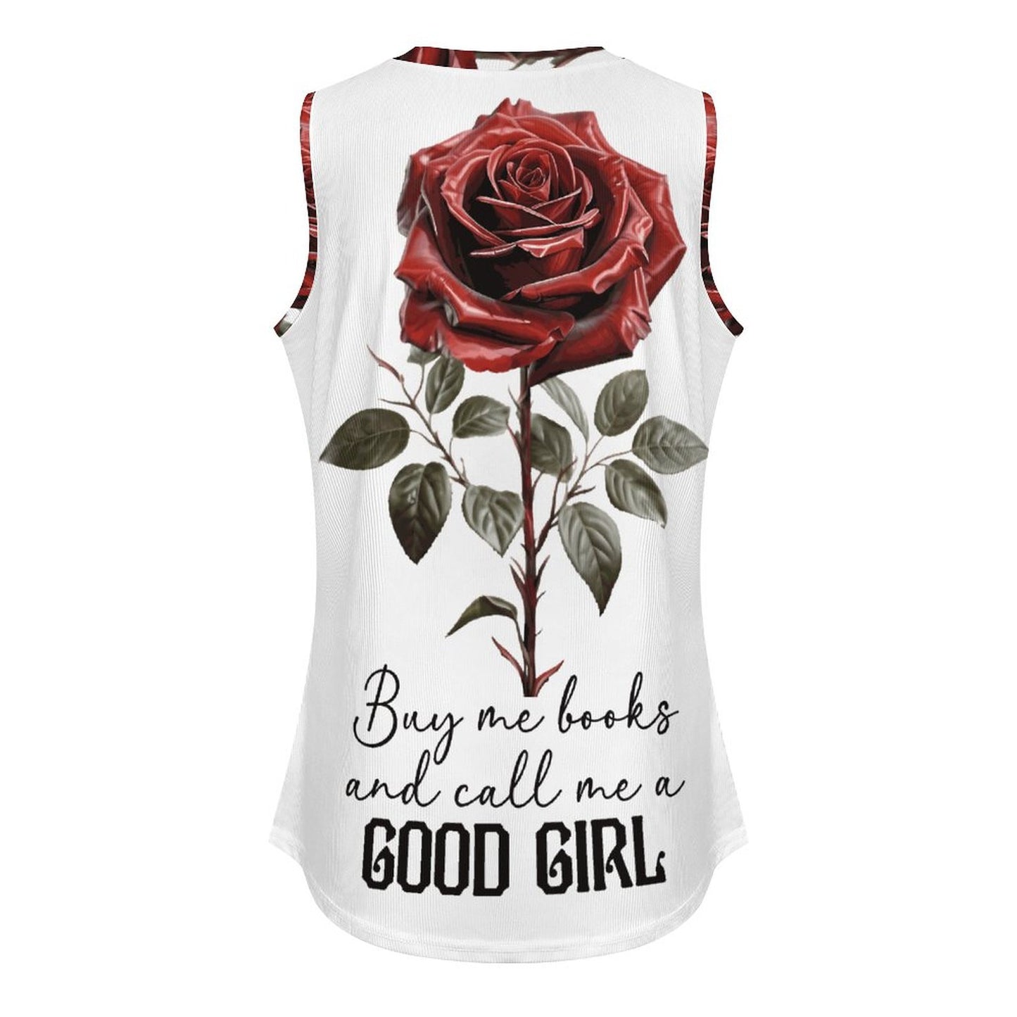 Buy Me All the Books V-Neck Tank Top | BookTok Inspired Bookish Gift