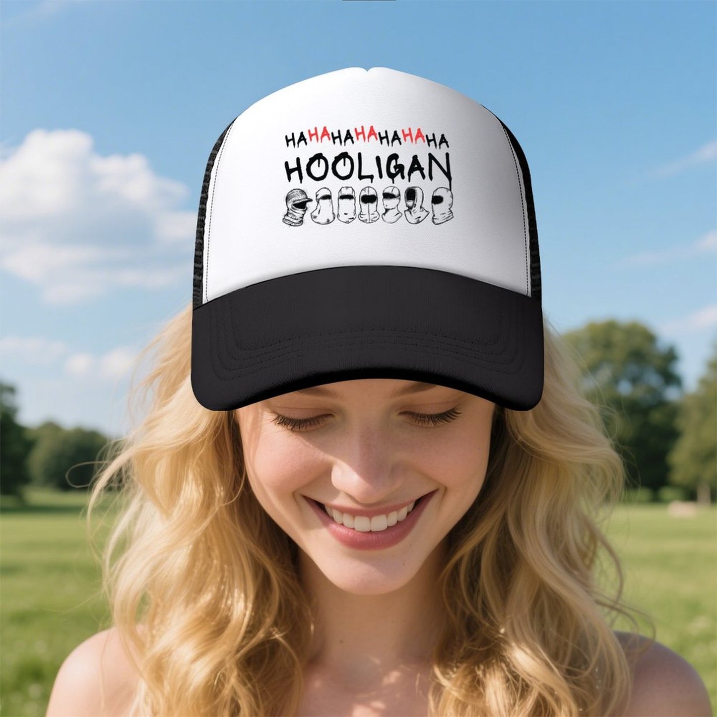 BTS Hooligan Inspired Mesh Baseball Cap | Breathable K-Pop Concert Hat | Adjustable Snapback for ARMY