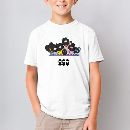 BT21 Hooligan Inspired Kids Cotton T-Shirt – Premium 190gsm K-Pop Children's Tee
