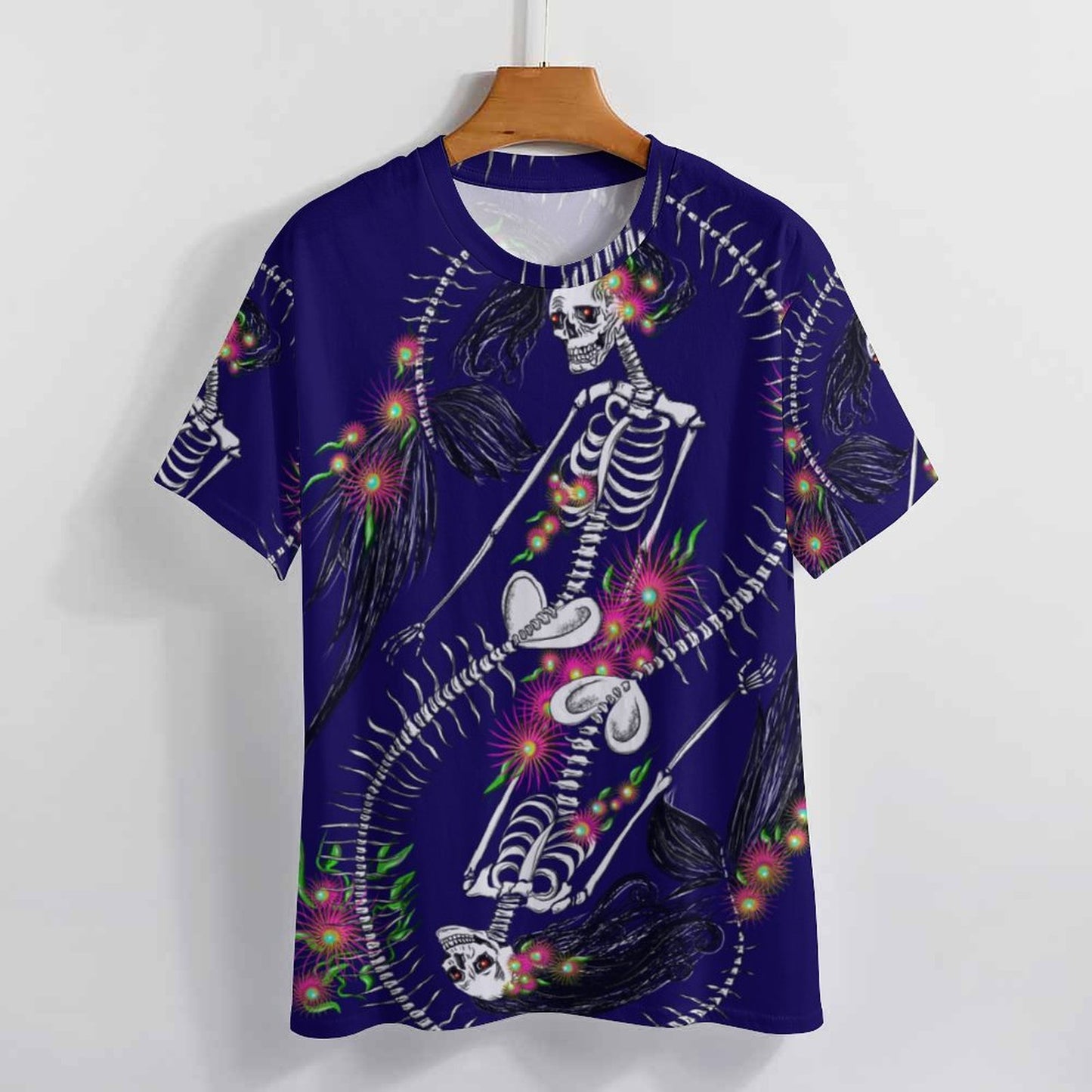 Skeleton Siren Short Sleeve T-Shirt – Premium Women's  Tee