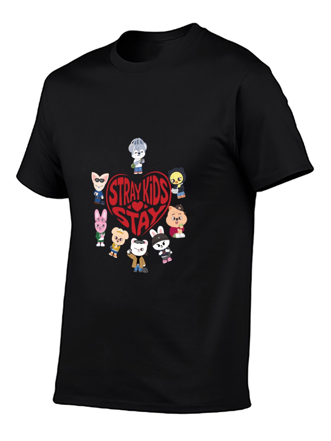 Stray Kids SKZOO Stay T-Shirt | Double-Sided DTF Print 100% Cotton Tee
