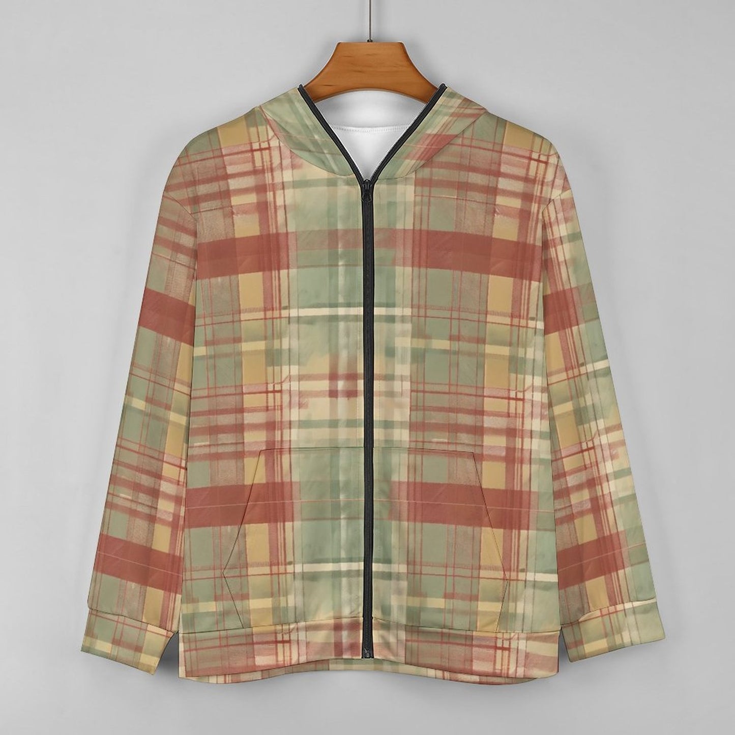 280gsm Full Zip Hoodie For Men(All-Over Printing)