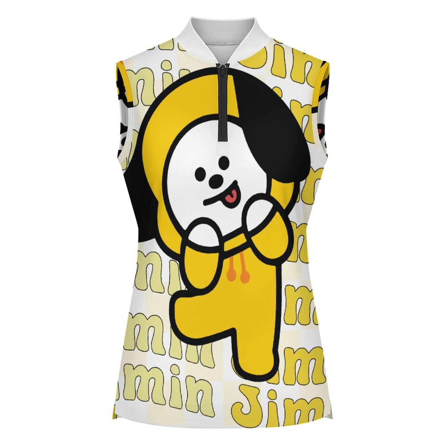 BT21 Chimmy Jimin Women's UPF50+ Golf Tank Top | K-Pop Fan Merch All-Over Print
