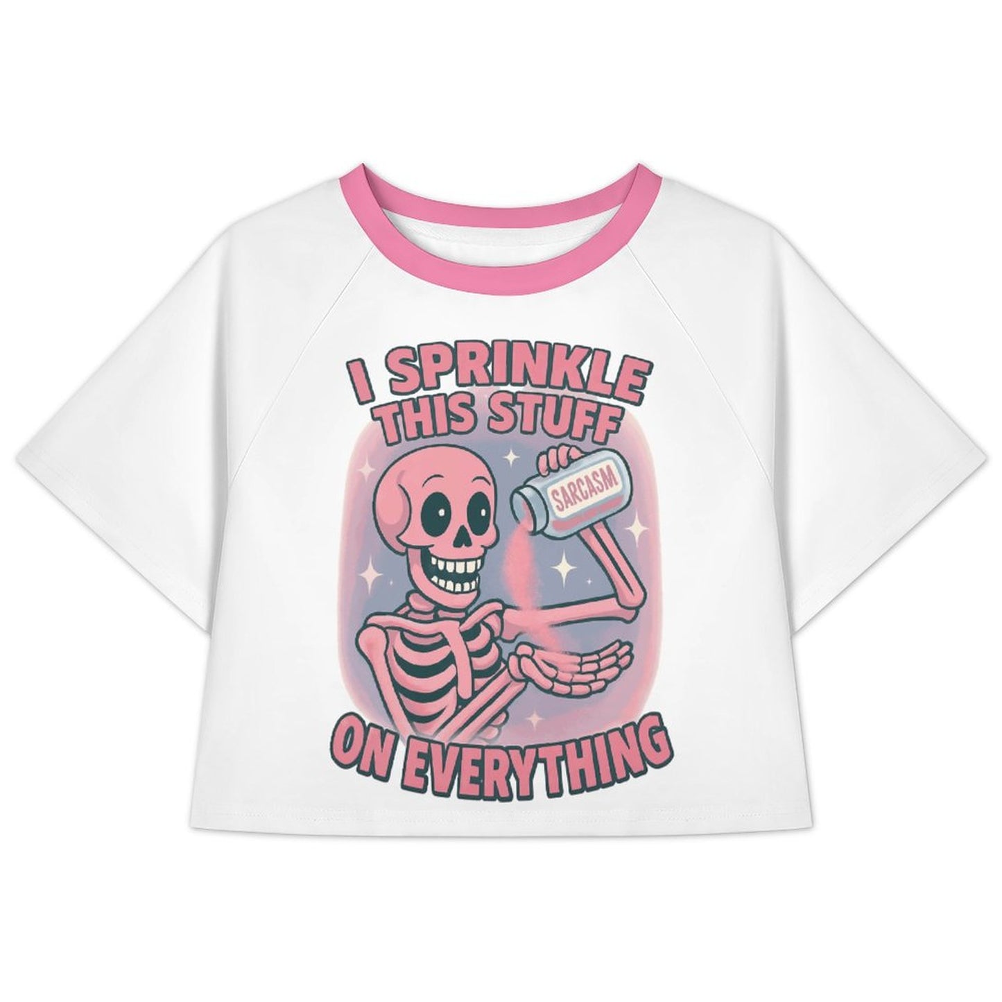 180gsm Cropped T-Shirt(All-Over Printing)