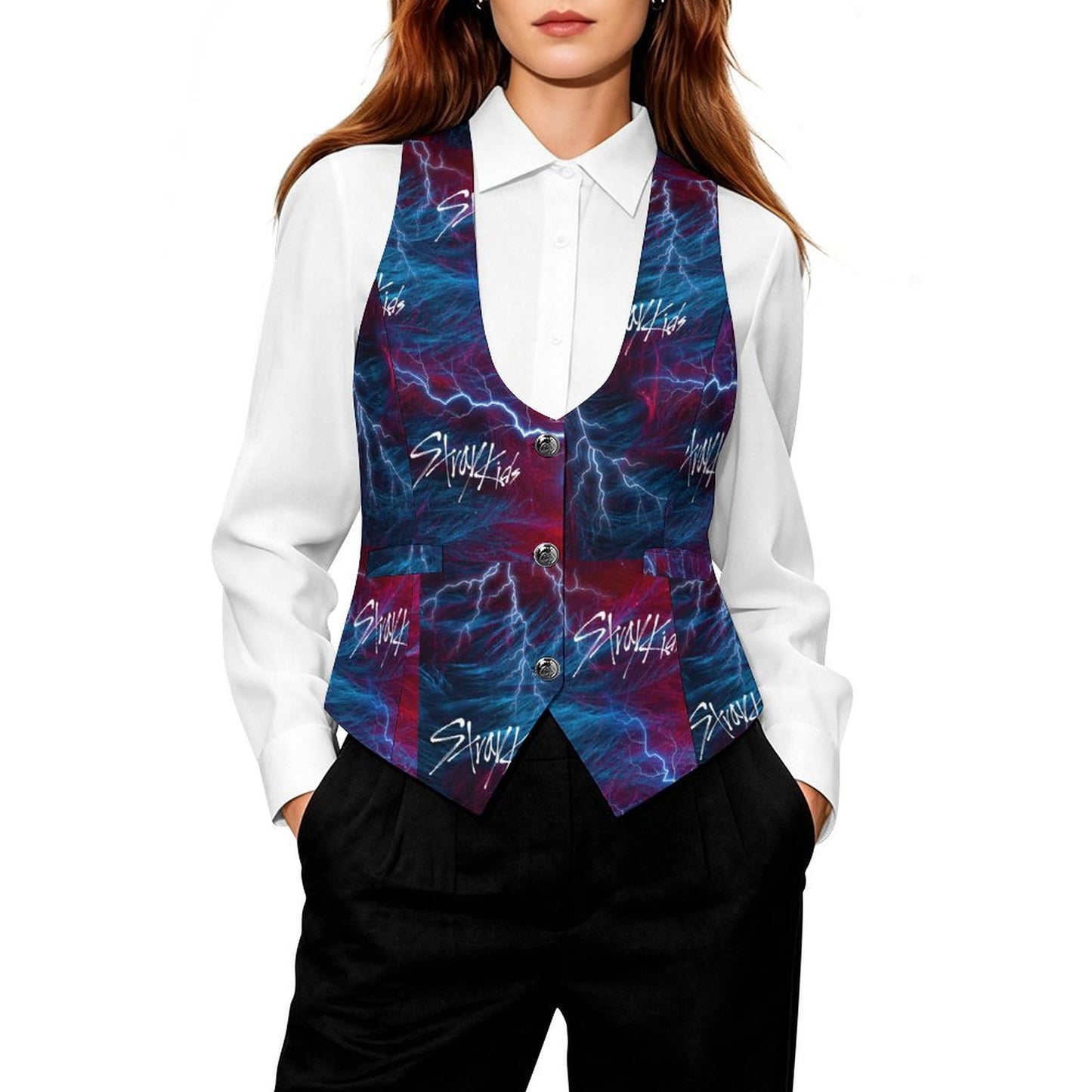 Women's Suit Vest(All-Over Printing)