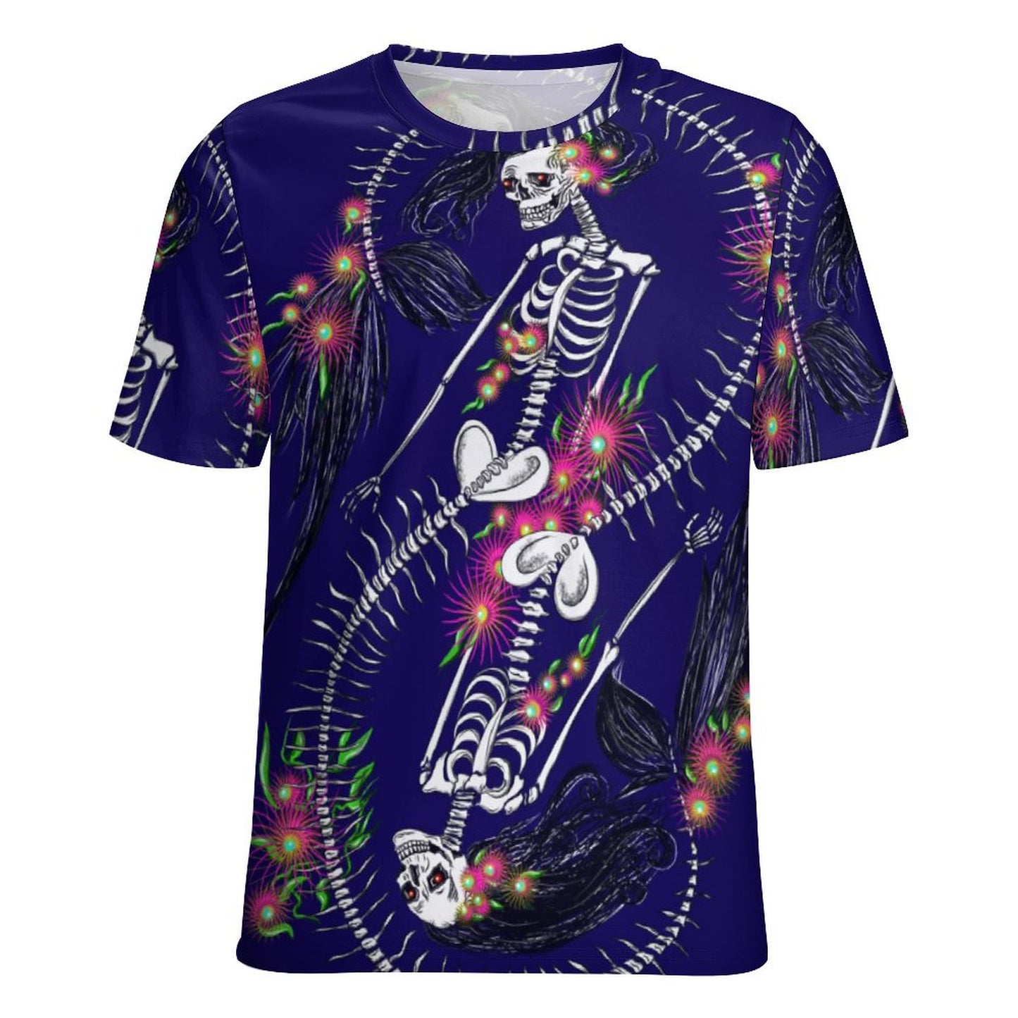 Skeleton Siren Short Sleeve T-Shirt – Premium Women's  Tee