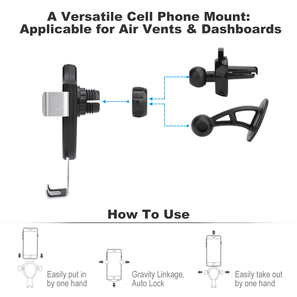 BTS ARMY "Borahae Purple" Custom Car Phone Mount | K-Pop Aesthetic Mobile Holder