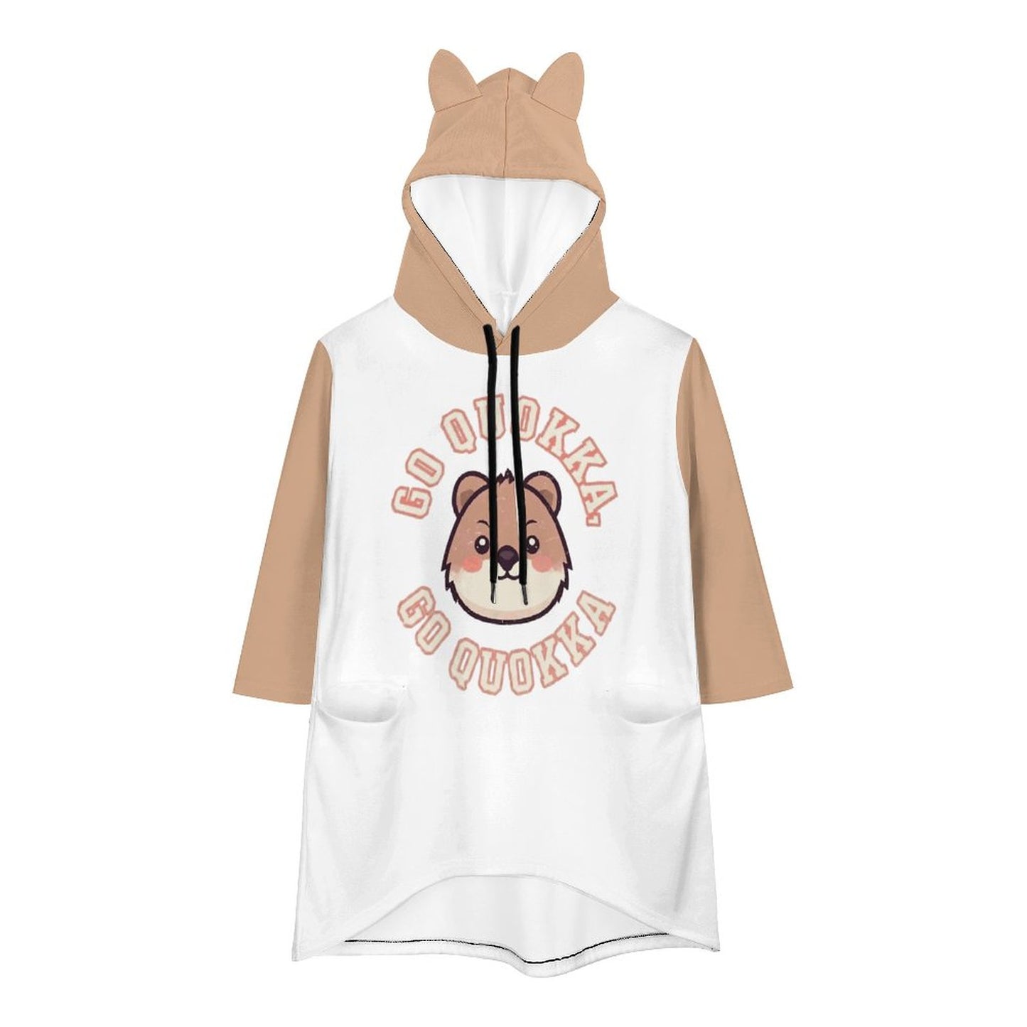 230gsm Hooded Pullover(All-Over Printing) — flat lay