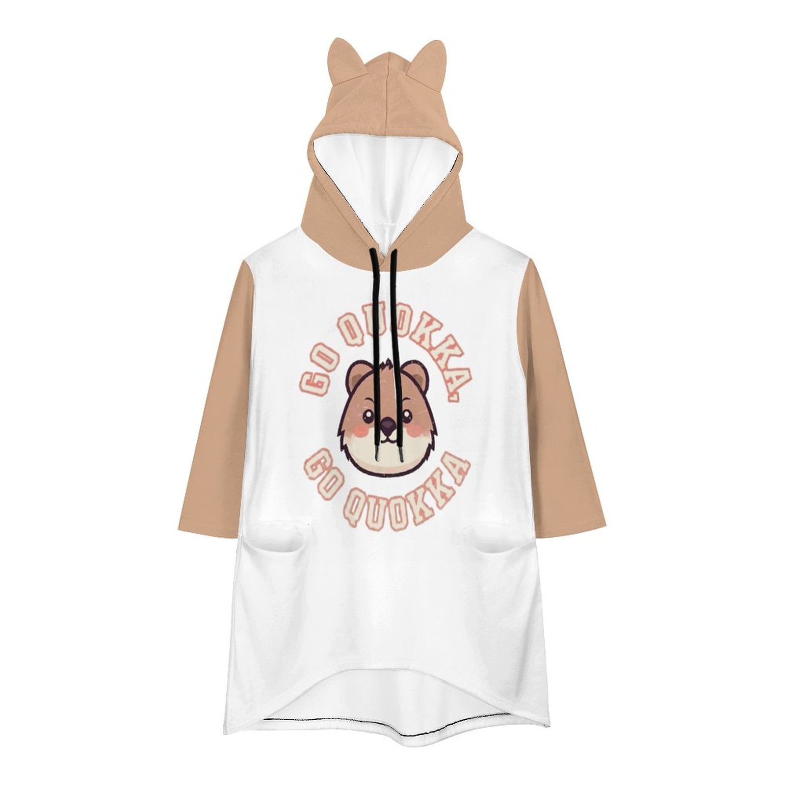 230gsm Hooded Pullover(All-Over Printing) — flat lay
