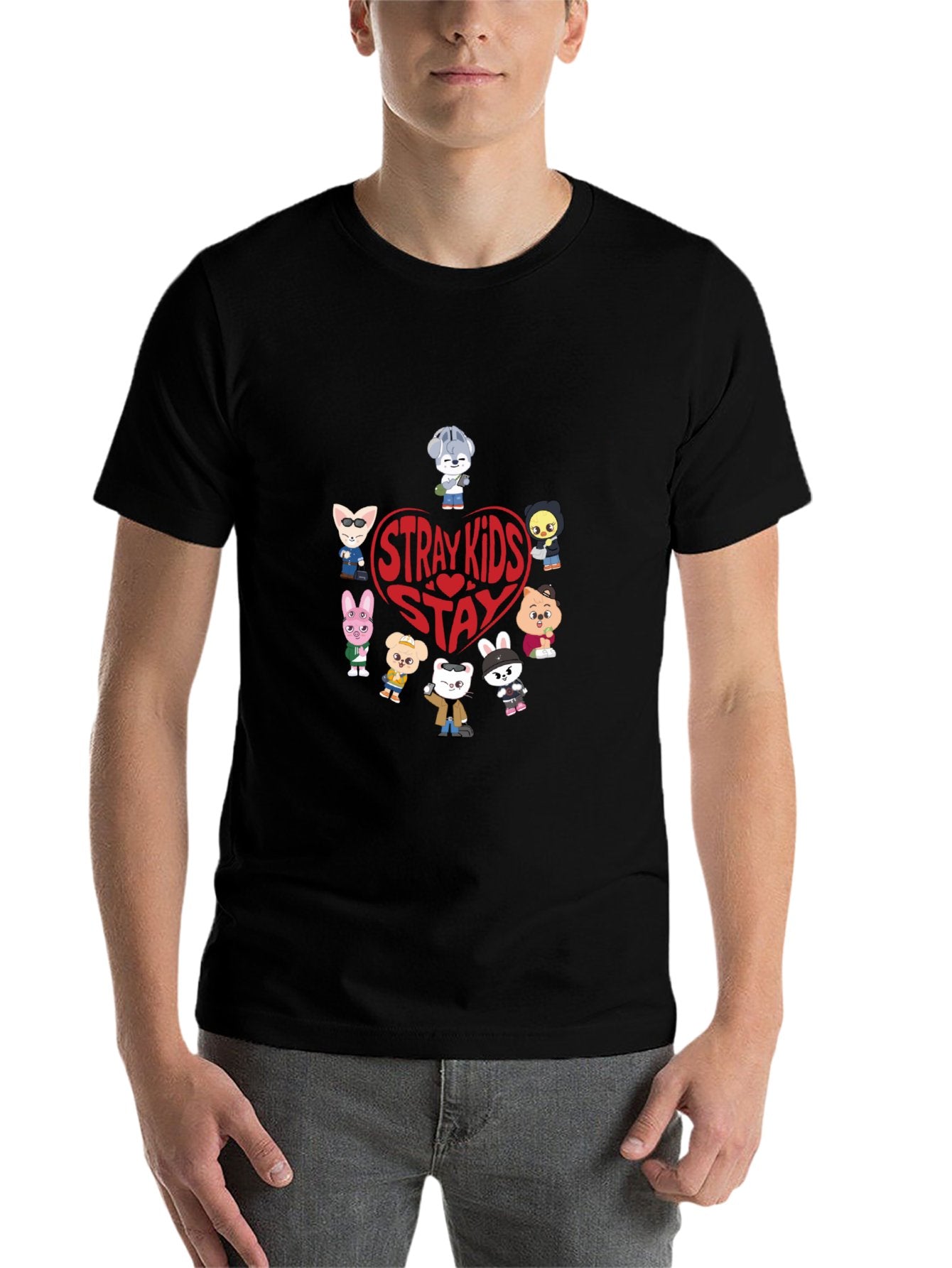 Stray Kids SKZOO Stay T-Shirt | Double-Sided DTF Print 100% Cotton Tee