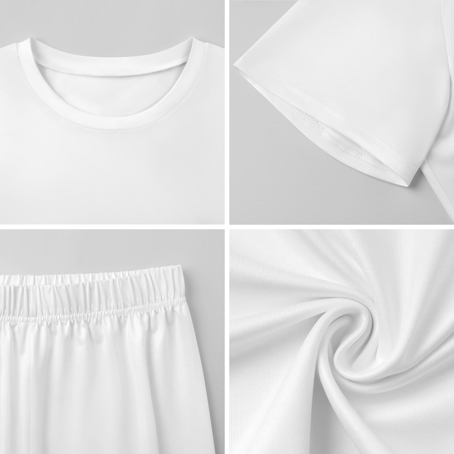 180gsm Short Sleeved Pajama Set(All-Over Printing)