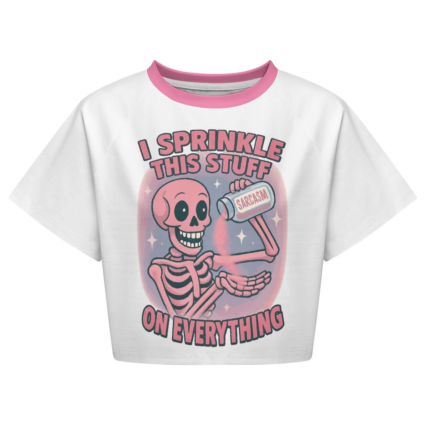 180gsm Cropped T-Shirt(All-Over Printing)