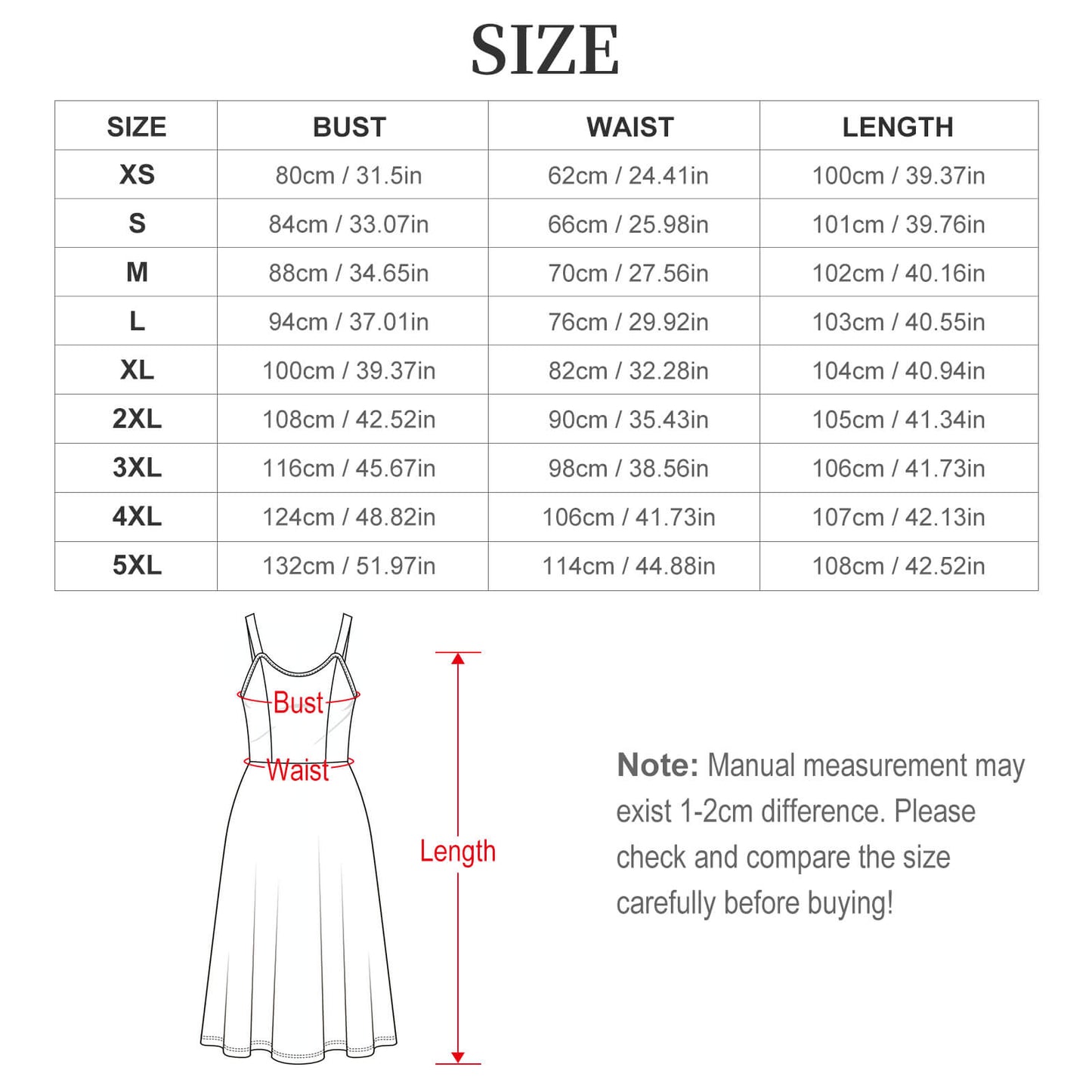 "It's Always BAGGACOTD" Midi Spaghetti Strap Dress – A-Line Sublimation Dress
