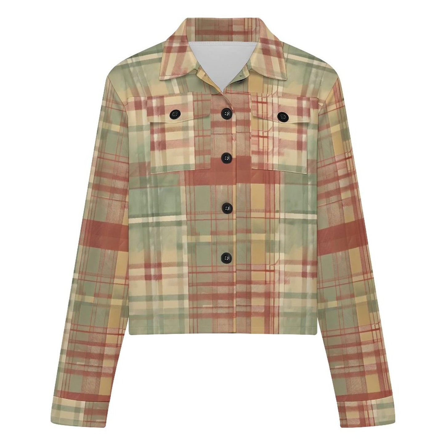 230gsm Short-Sleeved Shirt Jacket(All-Over Printing)