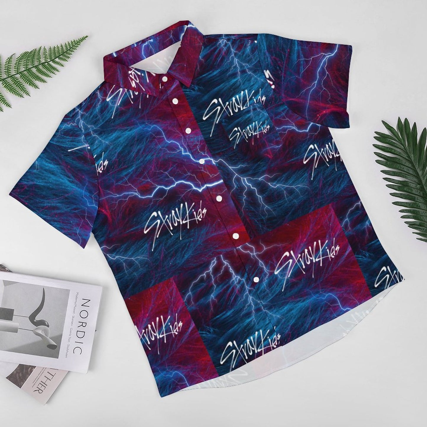 Men's Short Sleeve Father's Day Shirt with Pocket(XS-7XL)