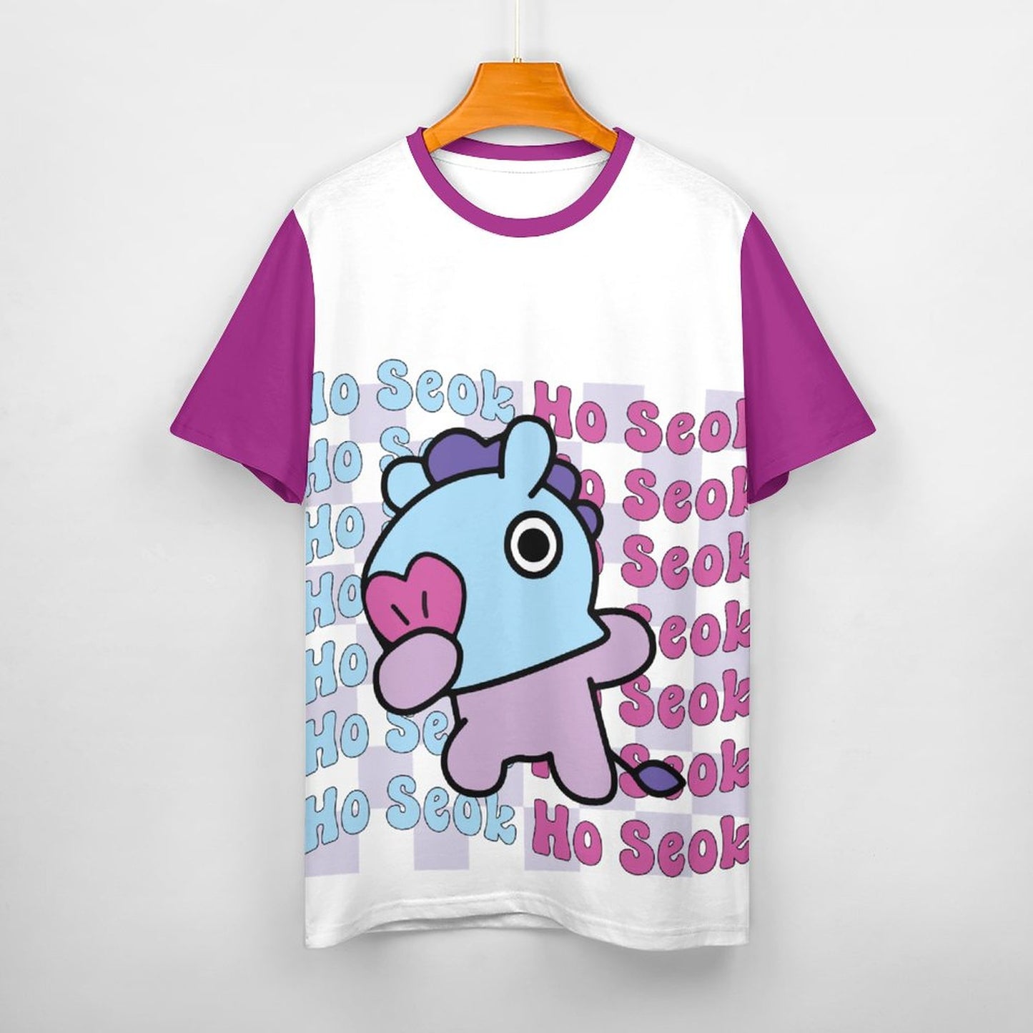 BT21 Mang J-Hope Hoseok Women's Cotton T-Shirt | K-Pop Fan Merch All-Over Print