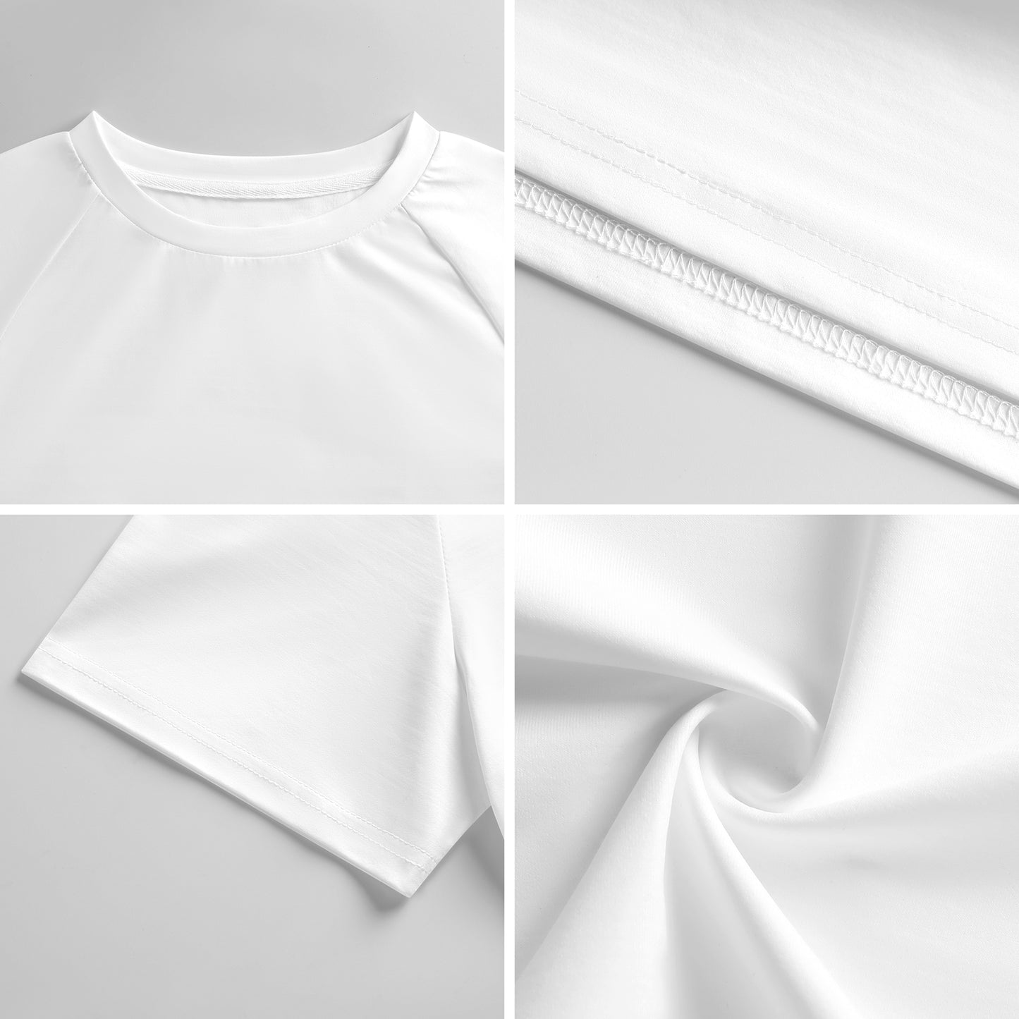 180gsm Cropped T-Shirt(All-Over Printing)