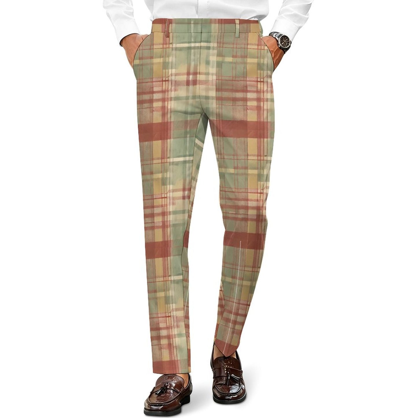 260gsm Suit Casual Pants For Men(All-Over Printing)