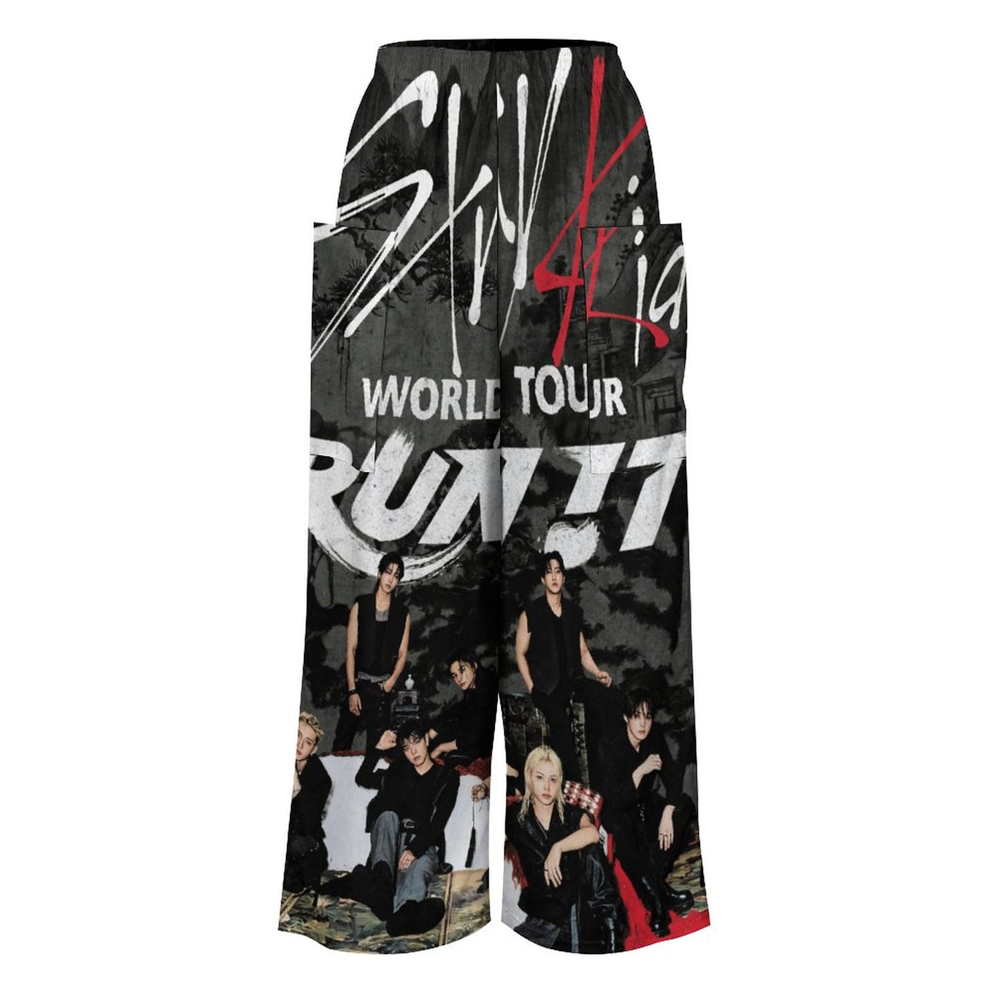 Women's Loose Fit Casual Pants(All-Over Printing)