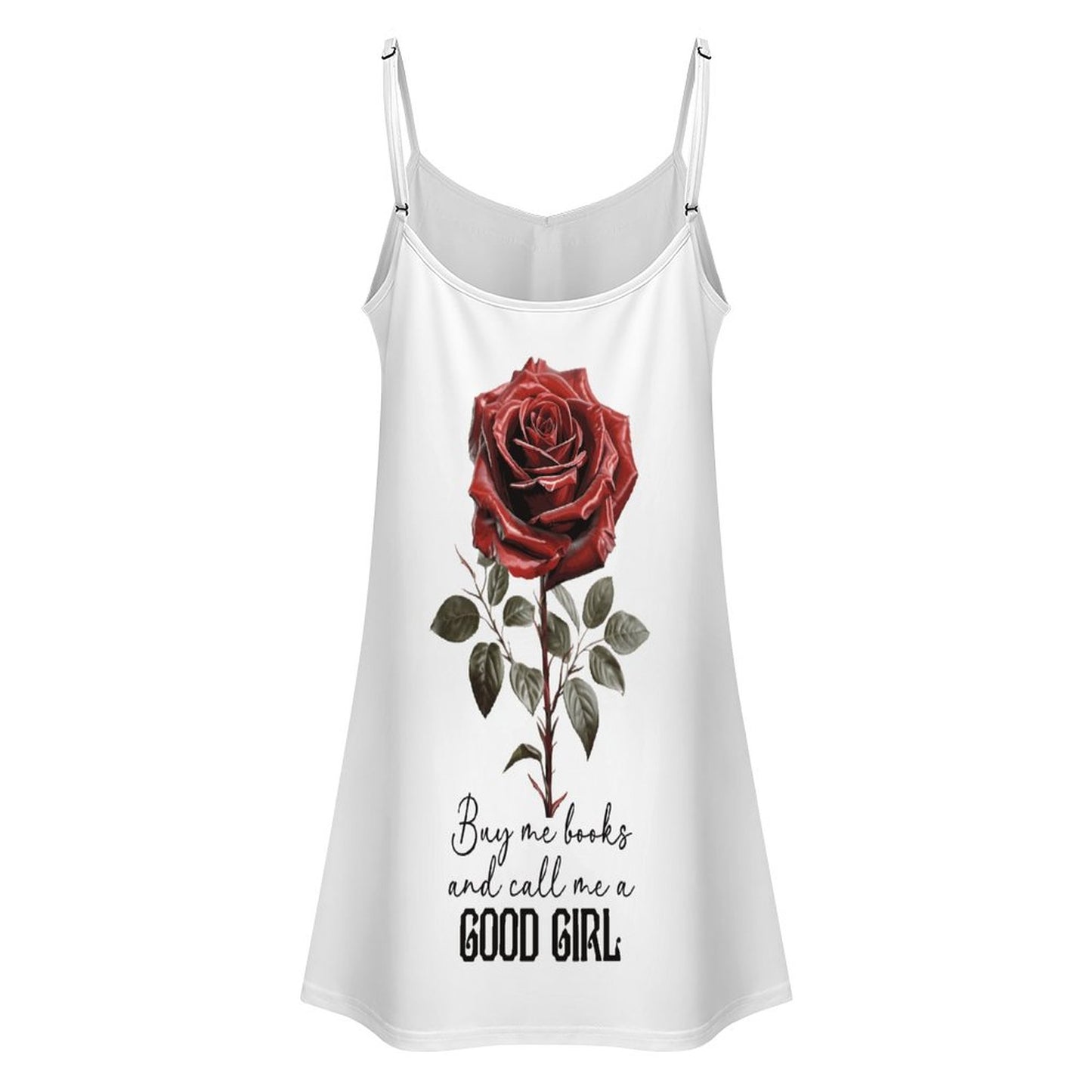 Buy Me All the Books Lace Camisole Nightgown | BookTok Inspired Funny Bookish Gift