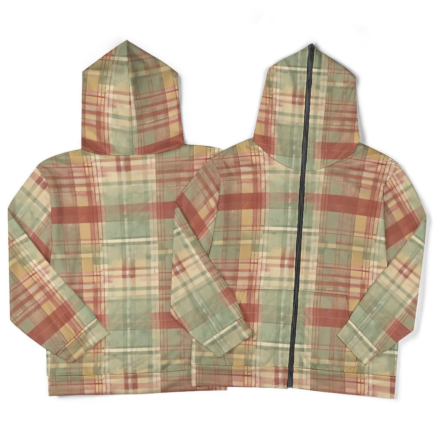 280gsm Full Zip Hoodie For Men(All-Over Printing)