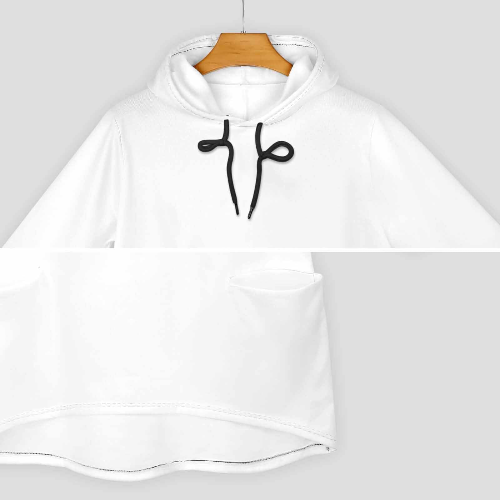 230gsm Hooded Pullover(All-Over Printing) — lifestyle model view