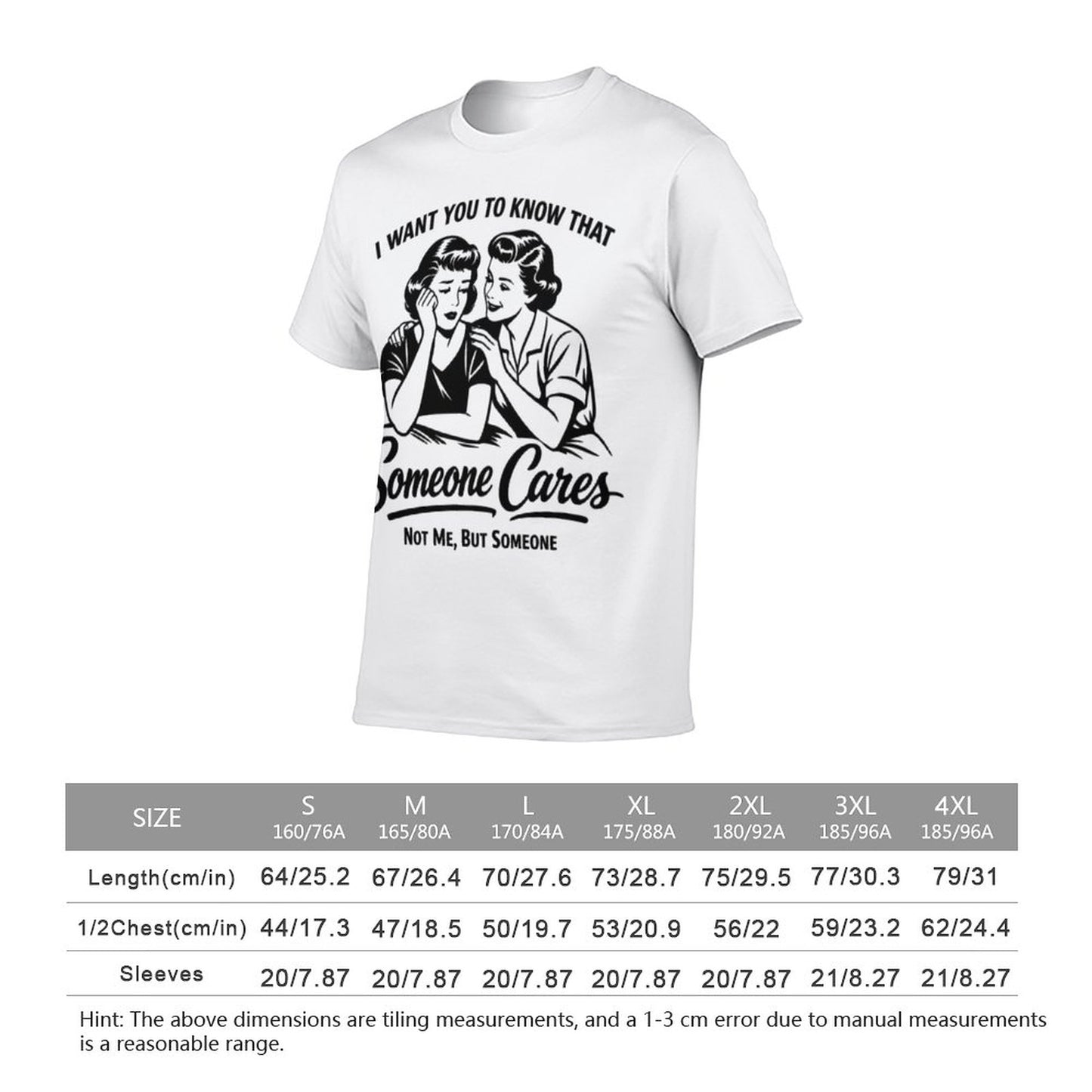 Someone Cares Not Me Funny Graphic Tee - Sarcastic Aesthetic T-Shirt