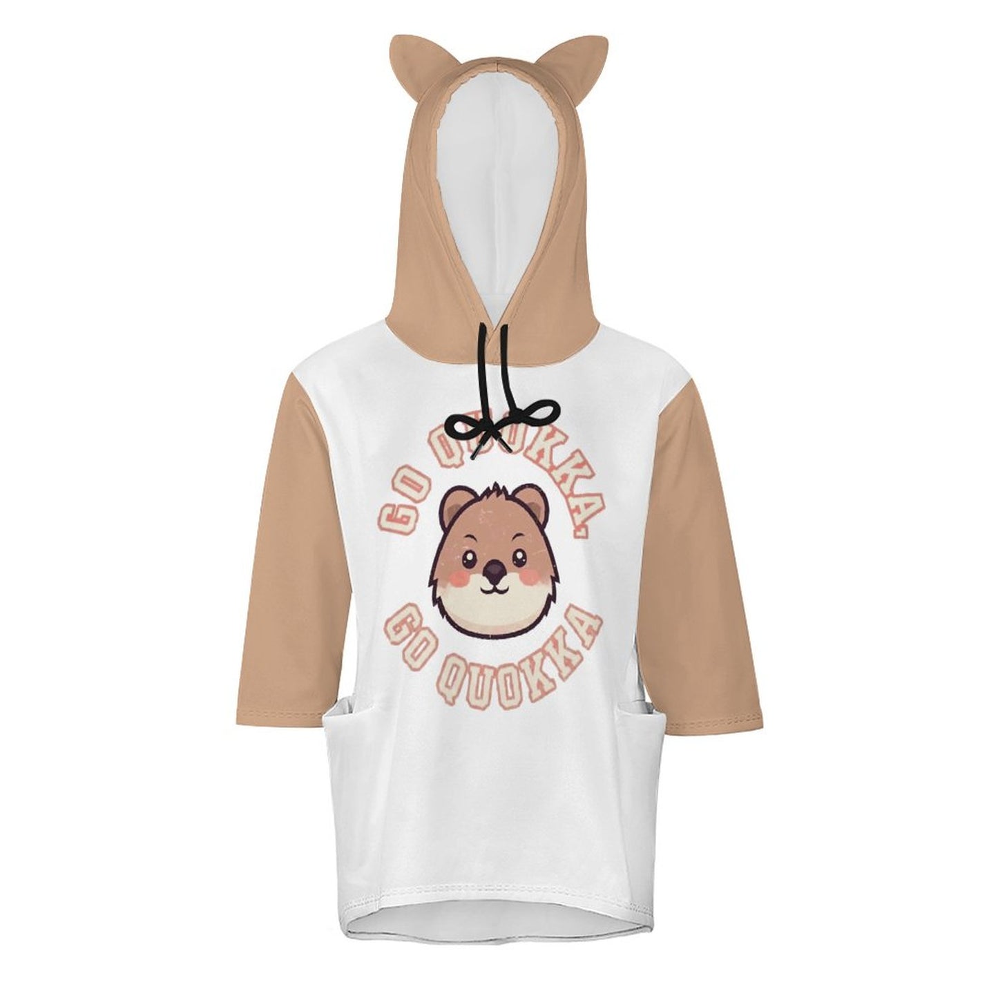 230gsm Hooded Pullover(All-Over Printing) — side view