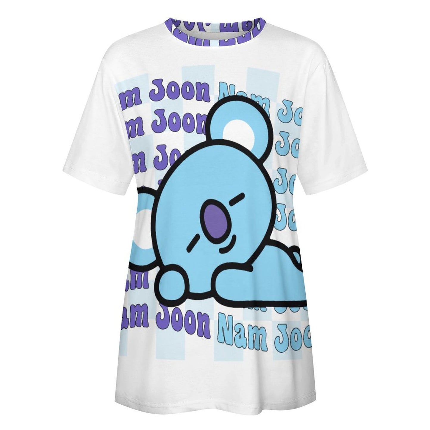 BT21 Koya RM Namjoon Women's Cotton T-Shirt | K-Pop Fan Merch All-Over Print