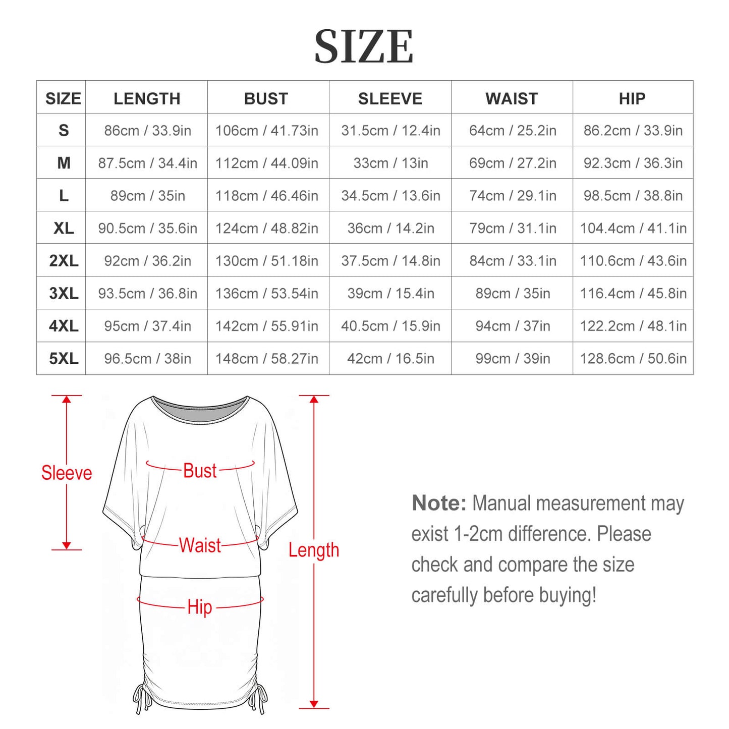 BTS Inspired Bat Sleeve Mini Dress | All-Over Print Kpop Dress S-5XL