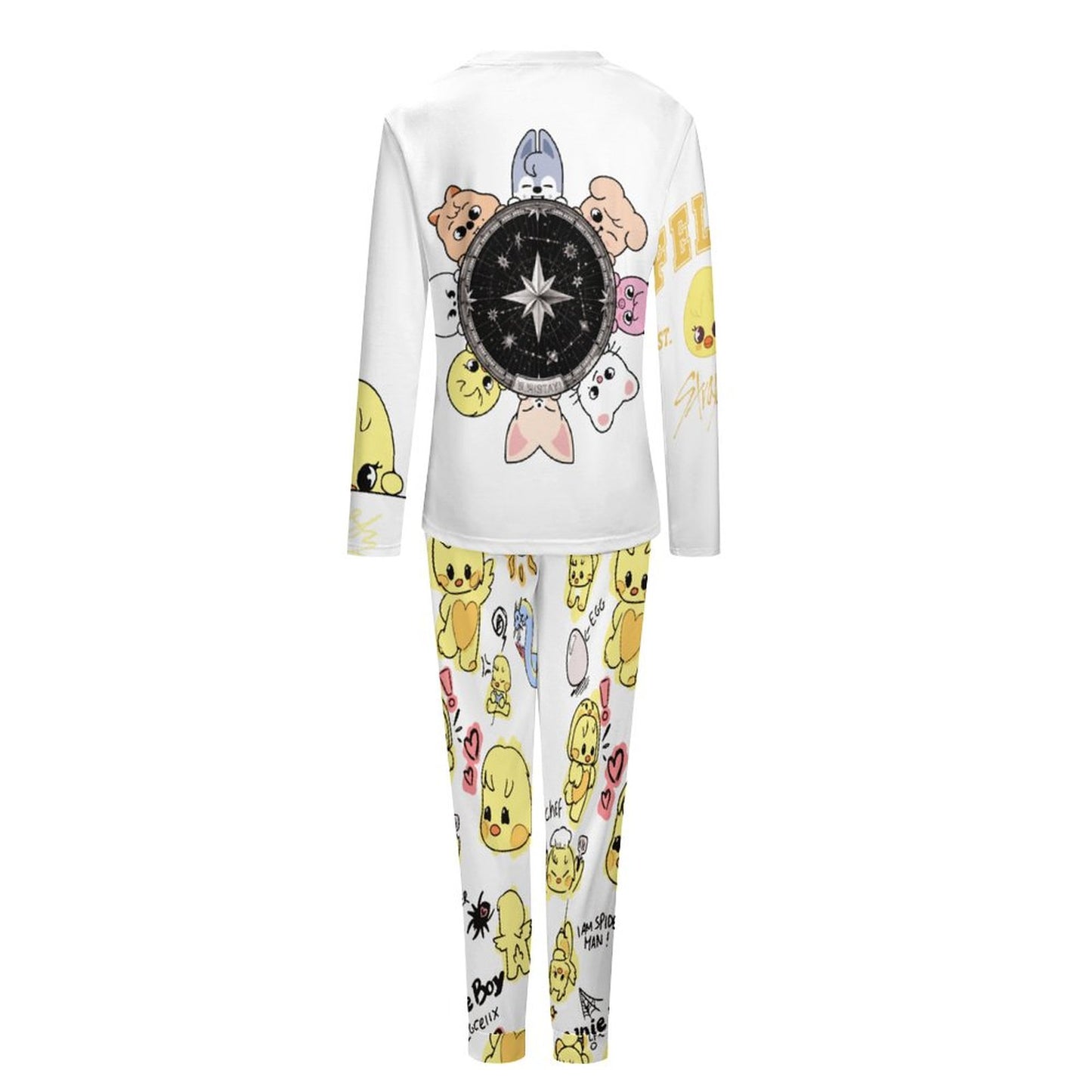 Women's 2-Piece Pajama Set(All-Over Printing)