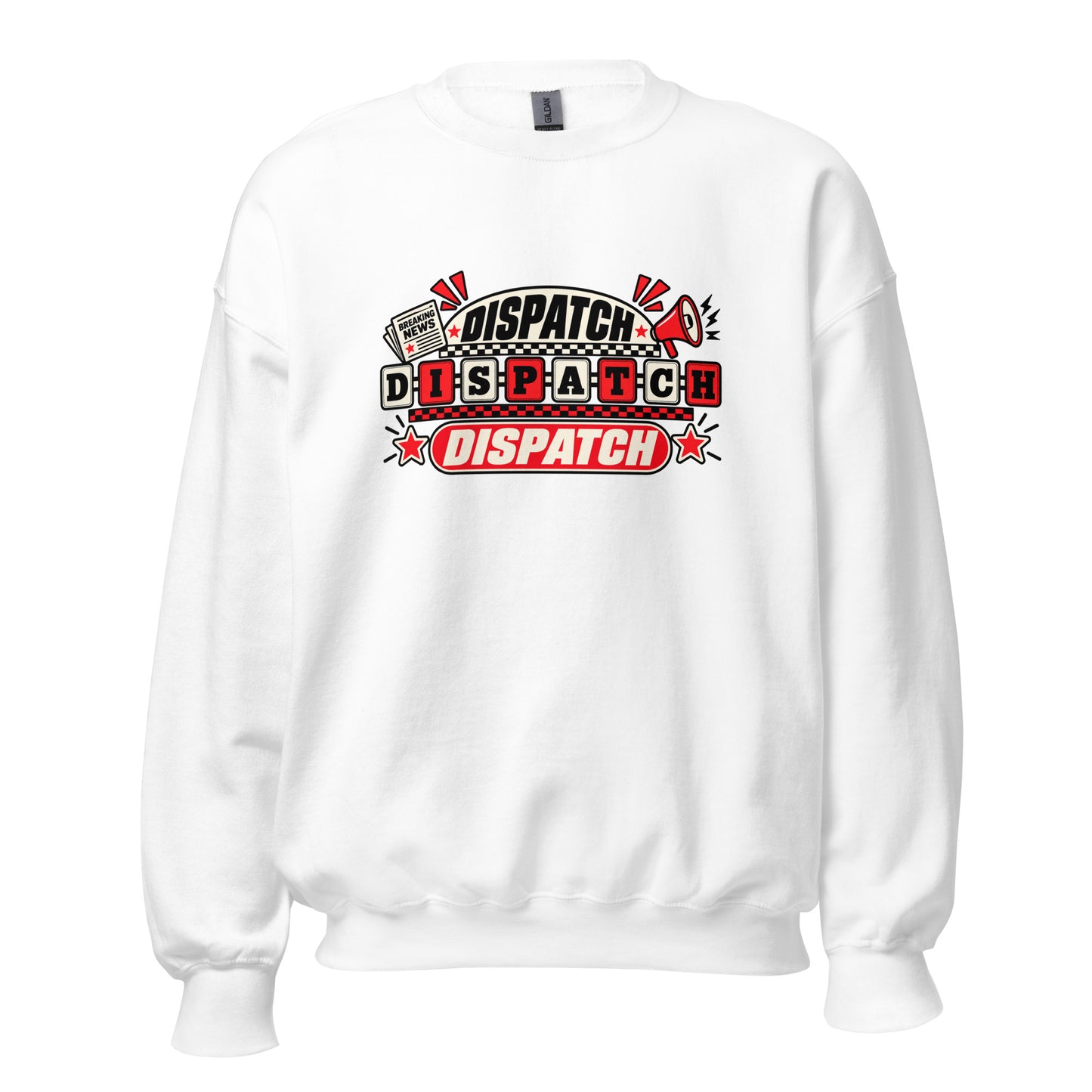 Unisex Sweatshirt — flat lay