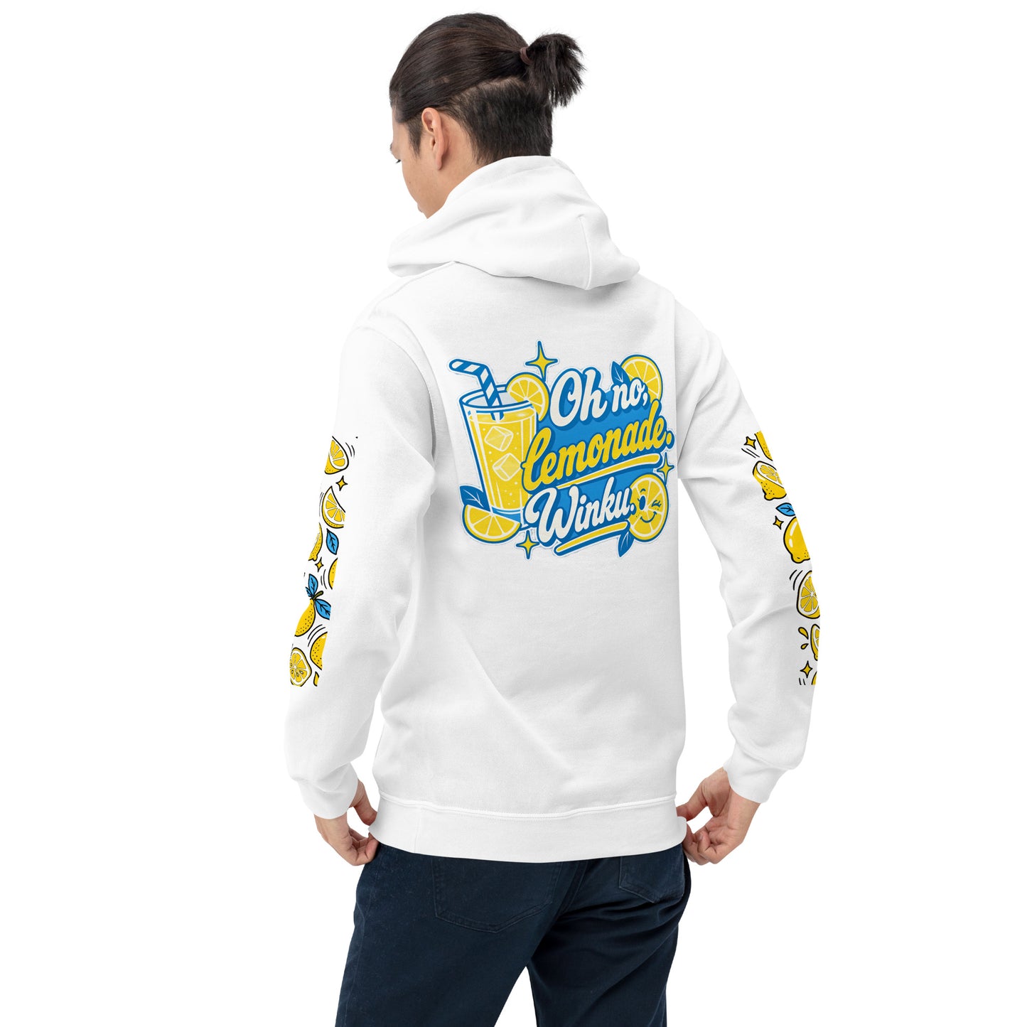 Unisex Hoodie — worn view