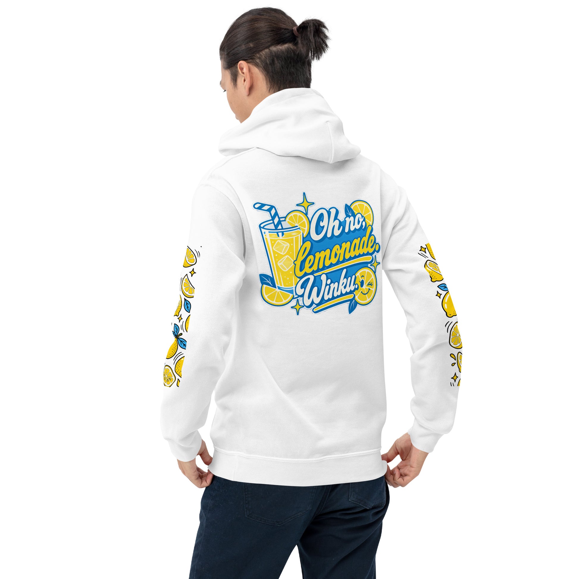 Unisex Hoodie — worn view