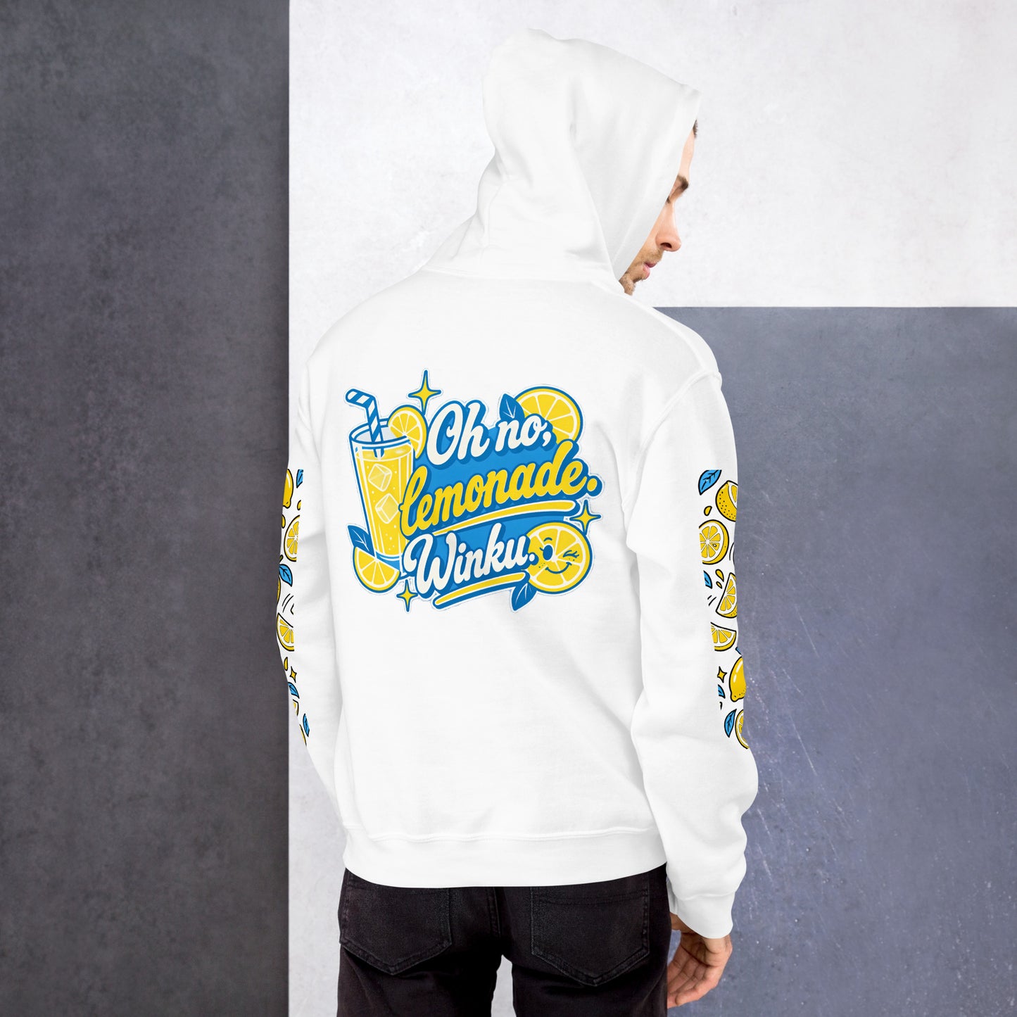 Unisex Hoodie — back view