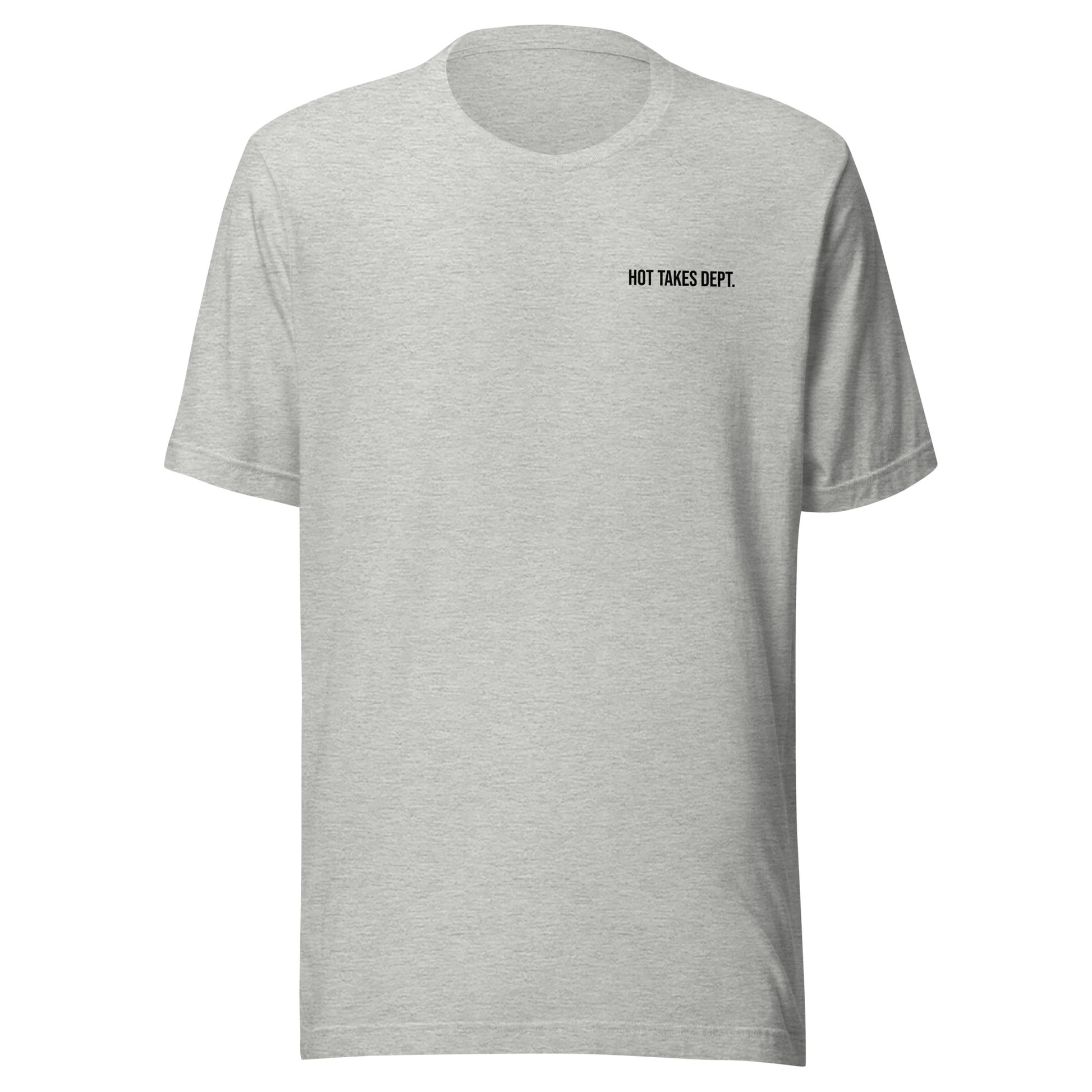 Certified Delusional Unisex Streetwear Graphic Tee | Hot Takes Designs — lifestyle model view