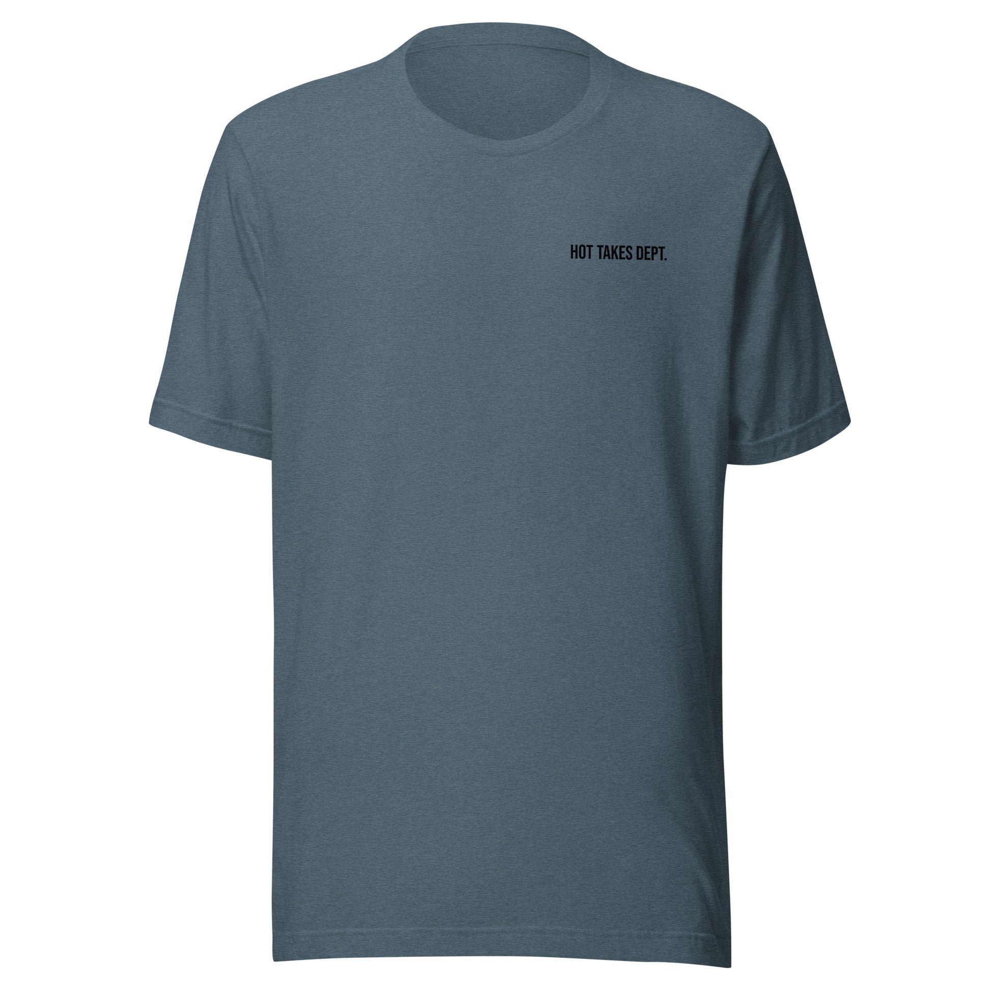 Certified Delusional Unisex Streetwear Graphic Tee | Hot Takes Designs — flat lay
