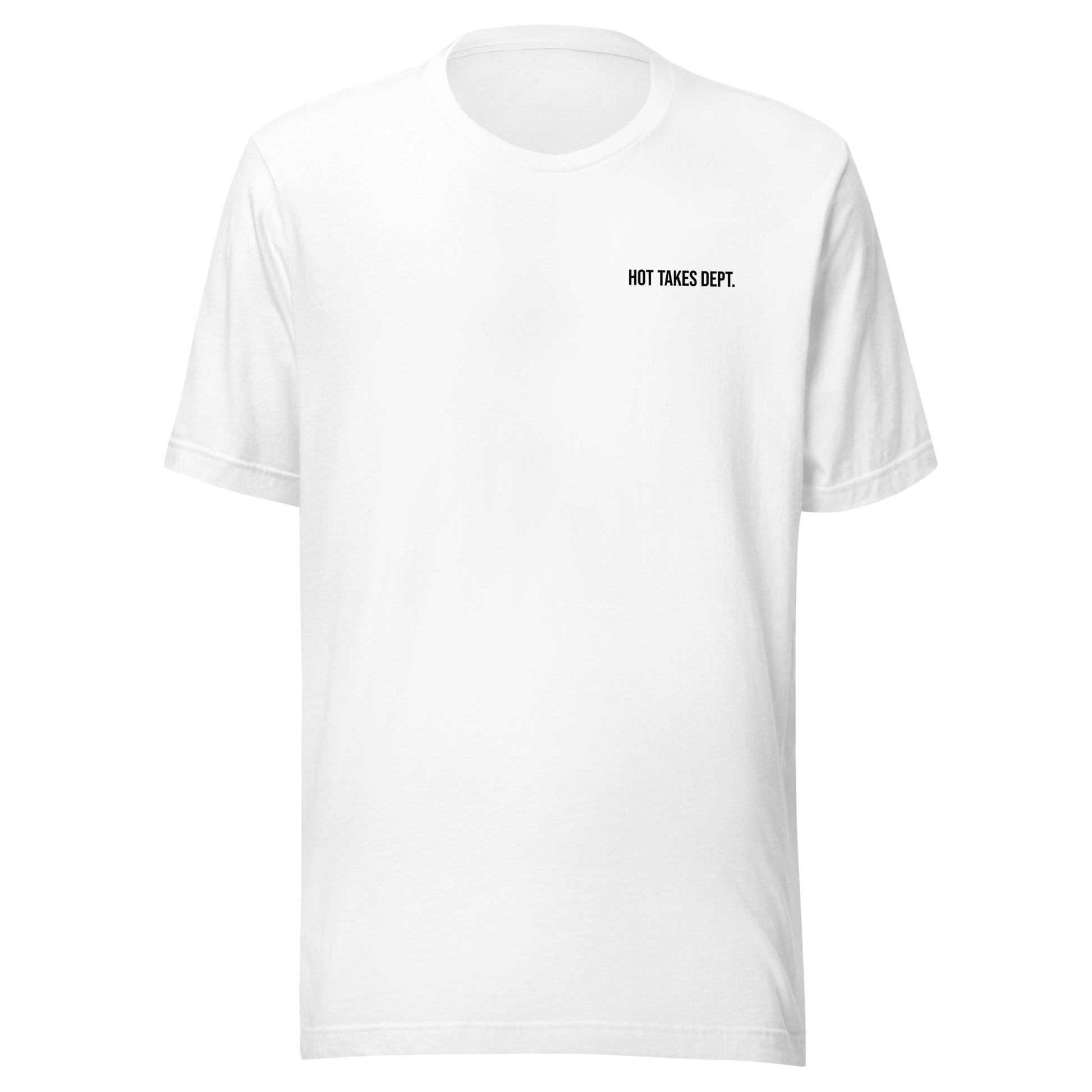 Certified Delusional Unisex Streetwear Graphic Tee | Hot Takes Designs — size chart